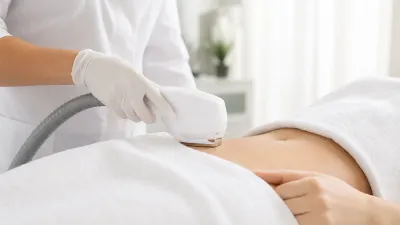 Лазерная эпиляция: белая линия живота
